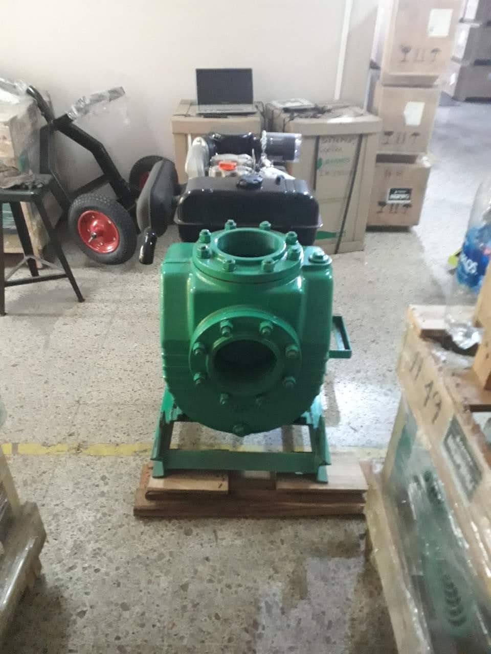 Motobomba diésel de gran caudal