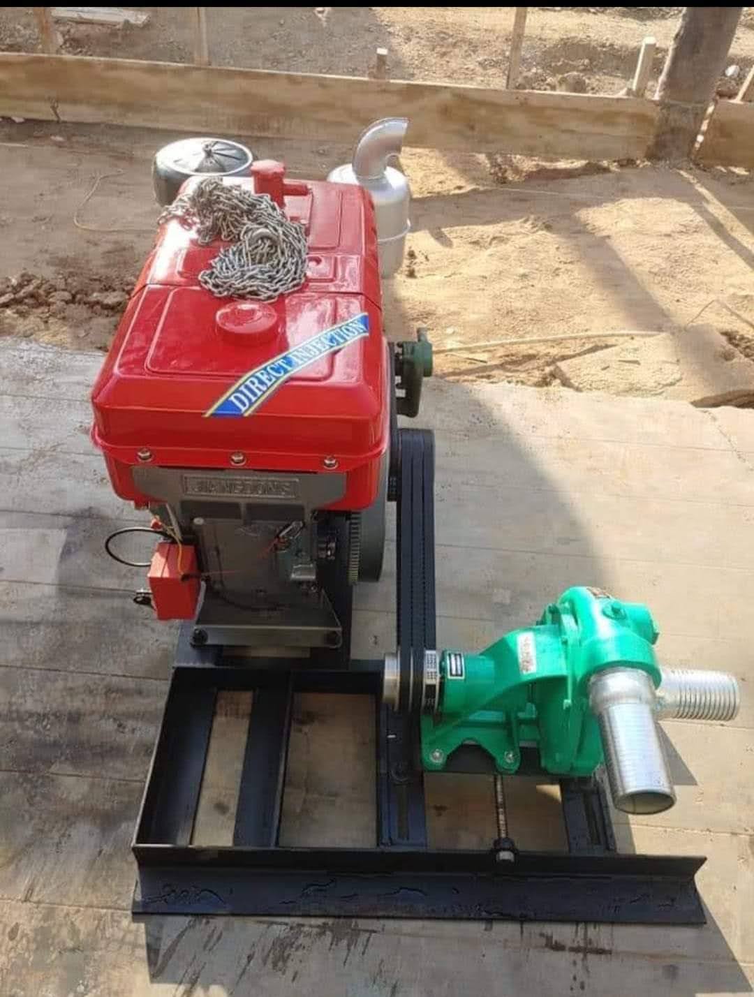 Equipo de bombeo con motor diésel